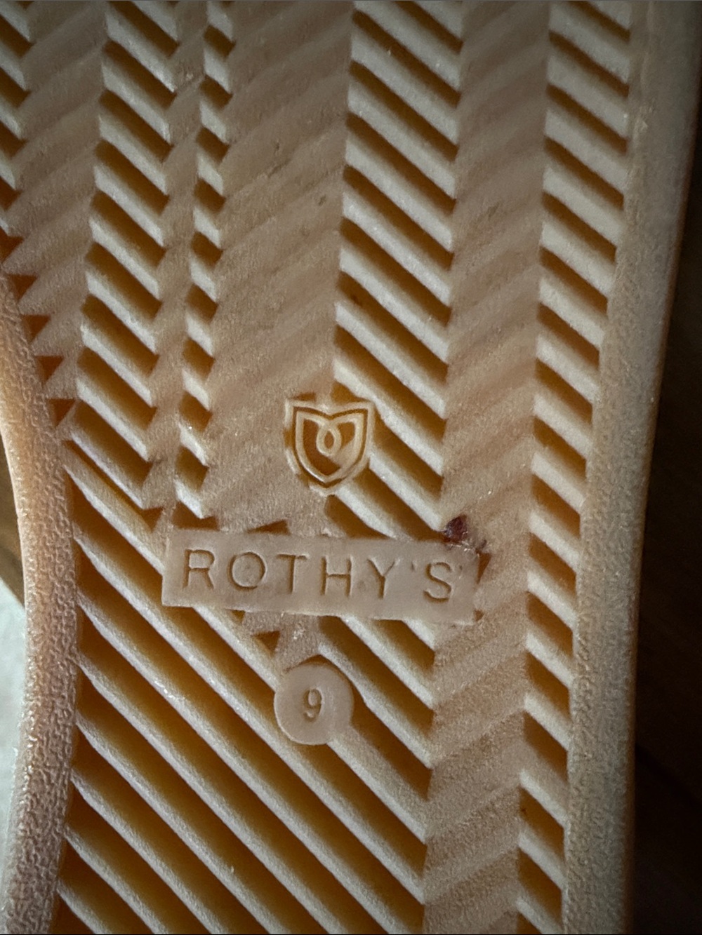 Rothy's Cream Canvas Women's Sneakers - Picture 9 of 9